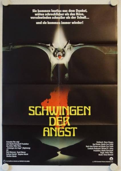 Nightwing original release german movie poster